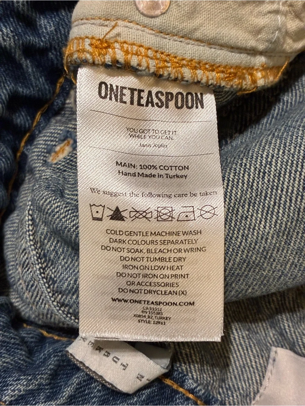 One Teaspoon Denim Shorts